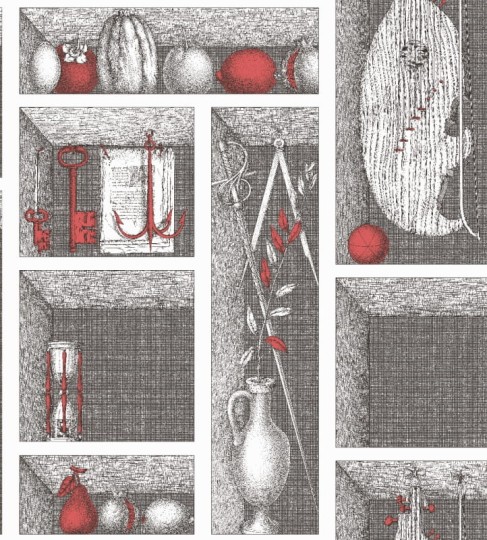 Tapeta Cole & Son - Fornasetti II - Nicchie 97/11034