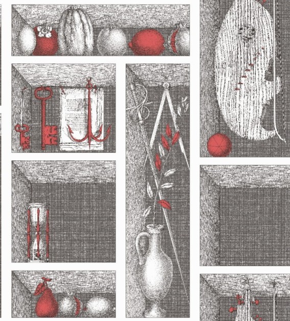 Tapeta Cole & Son - Fornasetti II - Nicchie 97/11034