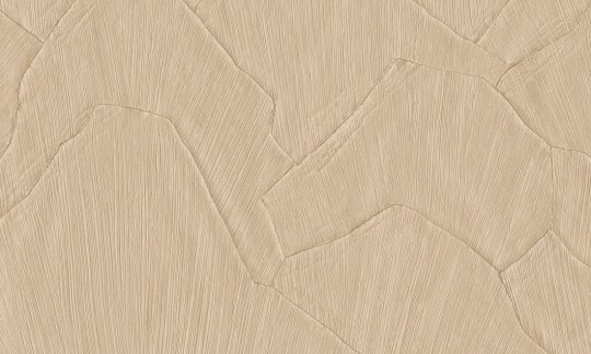 Arte 42501 Sculptura Shards Camel - tapeta geometryczna imitująca tynk