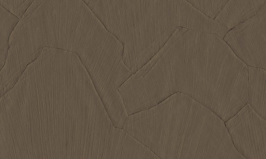 Arte 42503 Sculptura Shards Hot Chocolate - tapeta geometryczna imitująca tynk