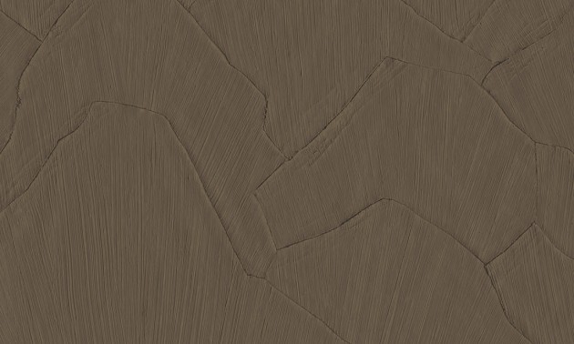 Arte 42503 Sculptura Shards Hot Chocolate - tapeta geometryczna imitująca tynk