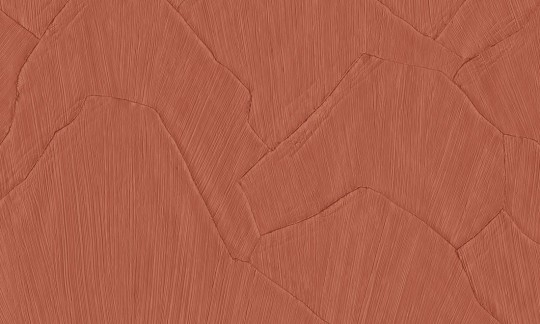 Arte 42508 Sculptura Shards Brick Red - tapeta geometryczna imitująca tynk