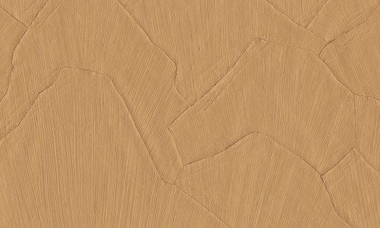 Arte 42509 Sculptura Shards Orange Gold - tapeta geometryczna imitująca tynk