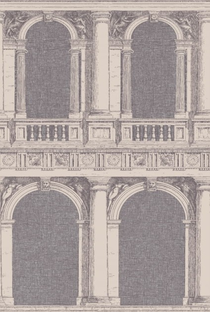 Tapeta Cole & Son - Fornasetti II - Procuratie 97/9026