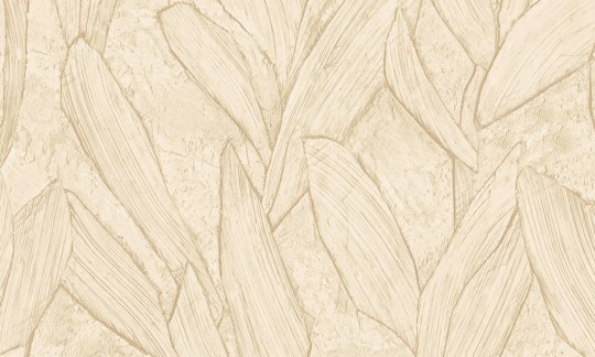 Arte 42529 Sculptura Piante Abalone - tapeta imitująca tynk w liście