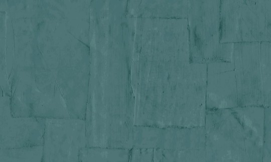Arte 42545 Sculptura Oblong Teal - tapeta geometryczna imitująca tynk