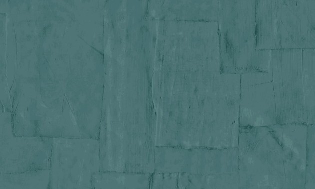 Arte 42545 Sculptura Oblong Teal - tapeta geometryczna imitująca tynk