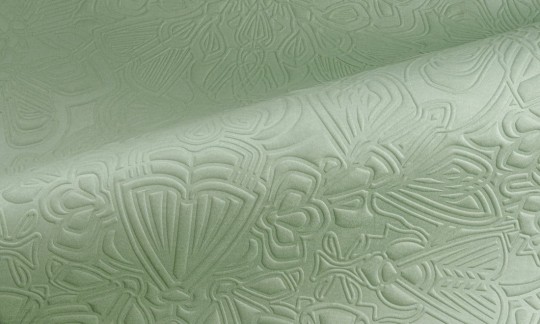 Arte MO4002 Moooi Wallcovering Memento Moooi Mimic Moth Sage - tapeta trójwymiarowa imitująca zamsz