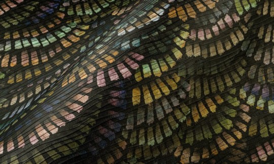 Arte MO4022 Moooi Wallcovering Memento Moooi Dandelion Cranes Foliage - tapeta inspirowana żurawiami