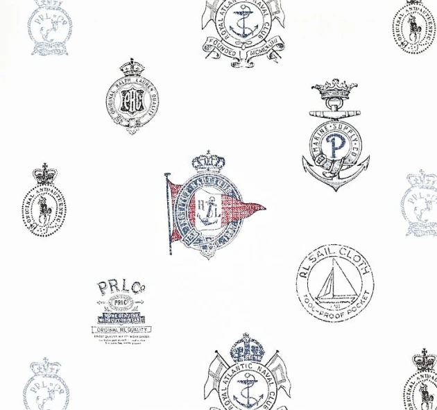 Tapeta Ralph Lauren Signature Papers PRL032/01 Rowthorne Crest - Captain