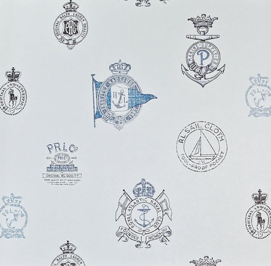 Tapeta Ralph Lauren Signature Papers PRL032/04 Rowthorne Crest - Midshipman