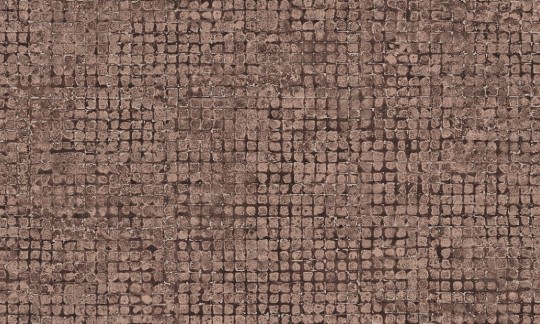 Arte 70510 Les Thermes Mosaico Cocoa - tapeta mozaika z metalicznym akcentem