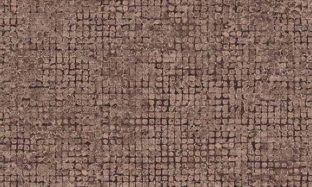 Arte 70510 Les Thermes Mosaico Cocoa - tapeta mozaika z metalicznym akcentem