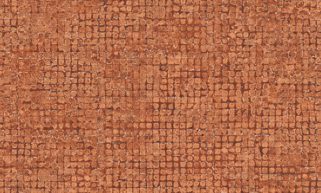 Arte 70517 Les Thermes Mosaico Terracotta - tapeta mozaika z metalicznym akcentem
