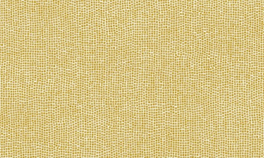 Arte 70550 Les Thermes Tessera Gold Medaillon - tapeta metaliczna w małe kwadraciki