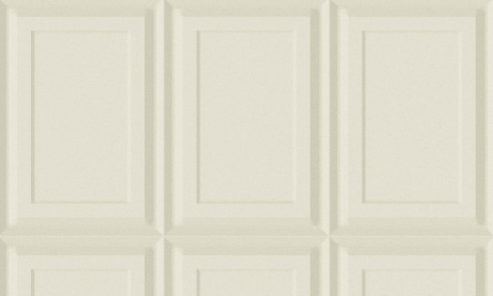 Arte 44011 Objet Cassetta Nougat - tapeta 3D o wzorze listw kasetonowych