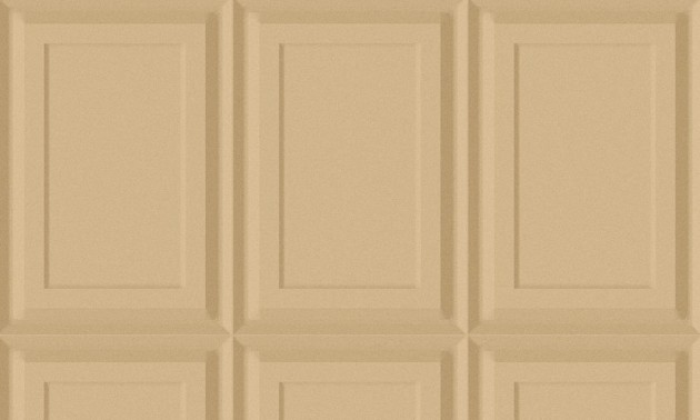 Arte 44013 Objet Cassetta Beige - tapeta 3D o wzorze listw kasetonowych
