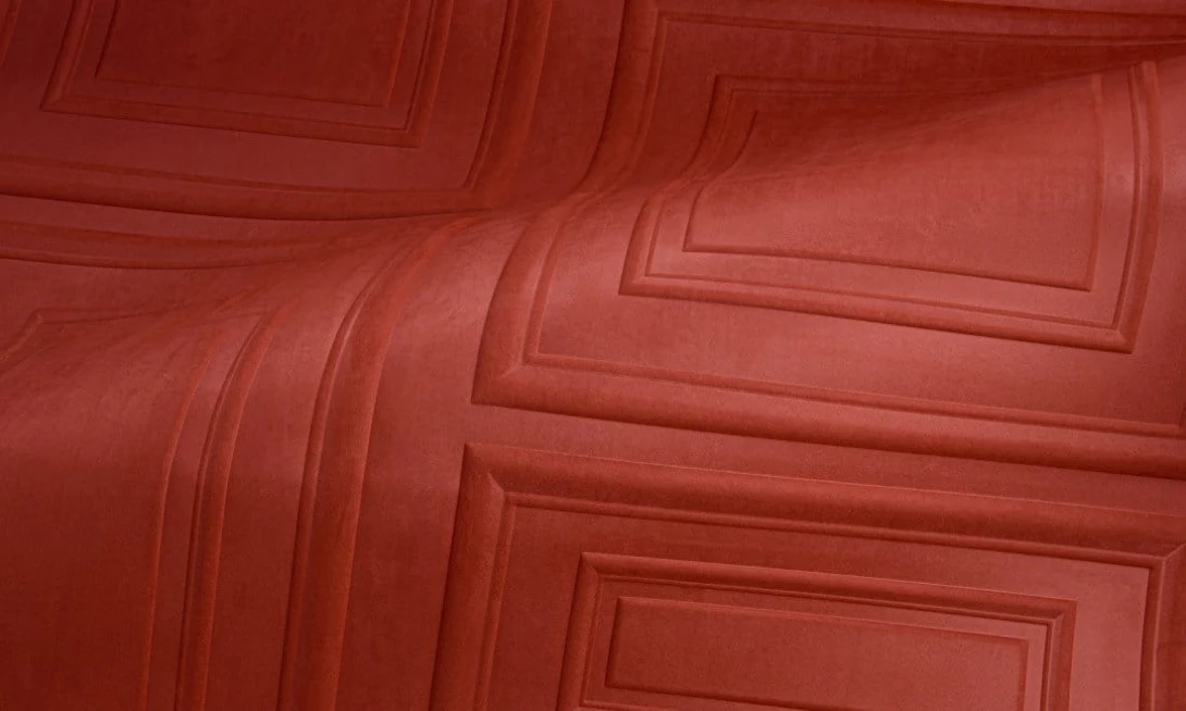 Arte 44020 Objet Manoir Terra - tapeta 3D o wzorze listw dekoracyjnych