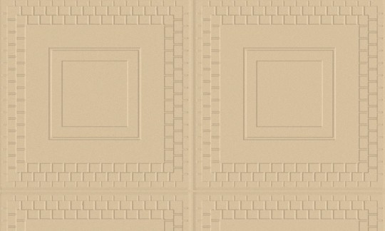 Arte 44032 Objet Pantheon Beige - tapeta 3D o wzorze listw kasetonowych
