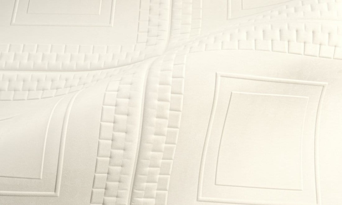 Arte 44034 Objet Pantheon Cream - tapeta 3D o wzorze listw kasetonowych