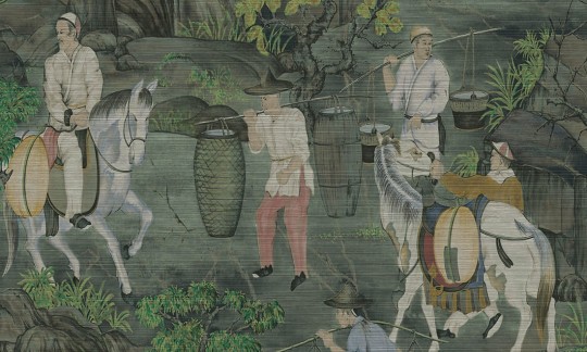 Arte 97692 Decors & Panoramiques Toile de Tibet Moss - mural z krajobrazem Tybetu