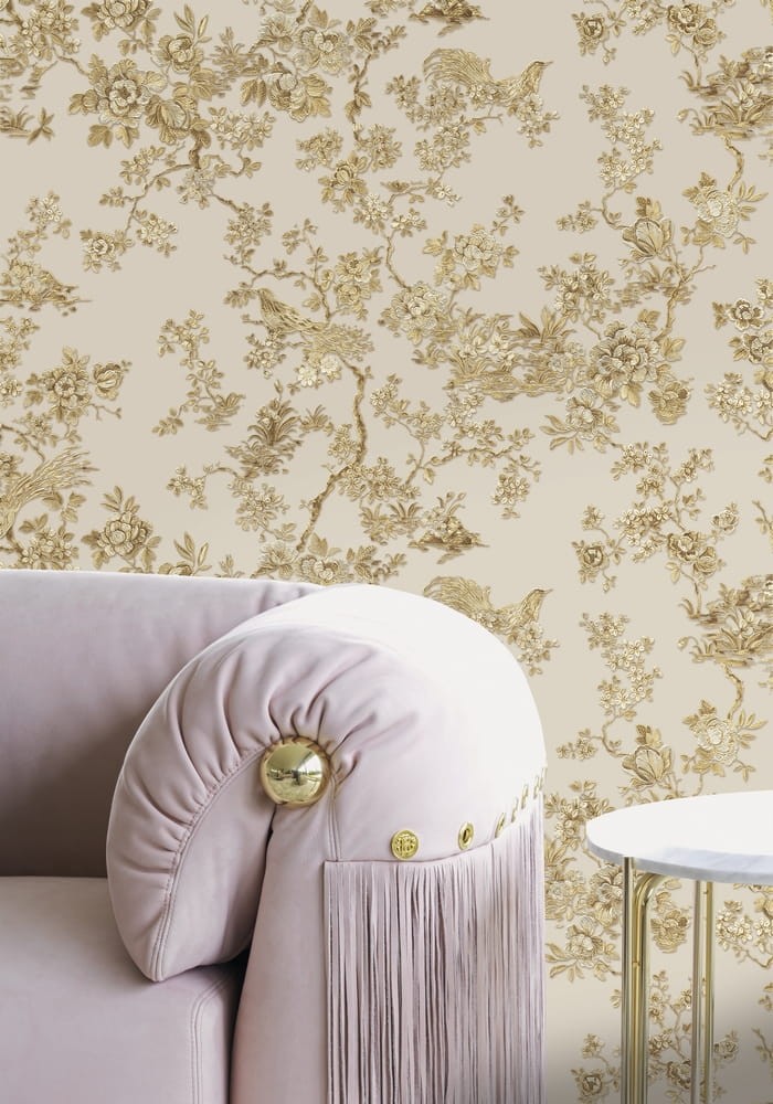 Roberto Cavalli RC19050 No.8 - tapeta w kwiaty