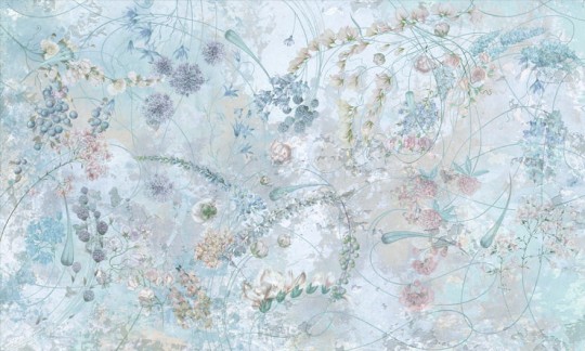 Wonderwall 35 0712 03 Volare - mural w kwiaty