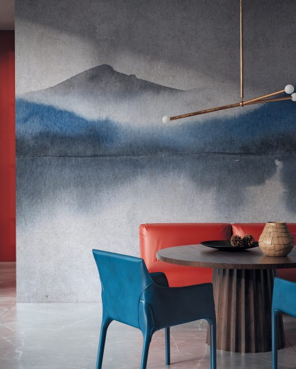 Wonderwall 35 0491 03 Fereldan - mural góra i jezioro