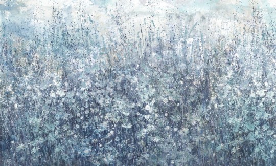 Wonderwall 35 0539 03 Spray - mural z motywem łąki w akwarelowym wydaniu