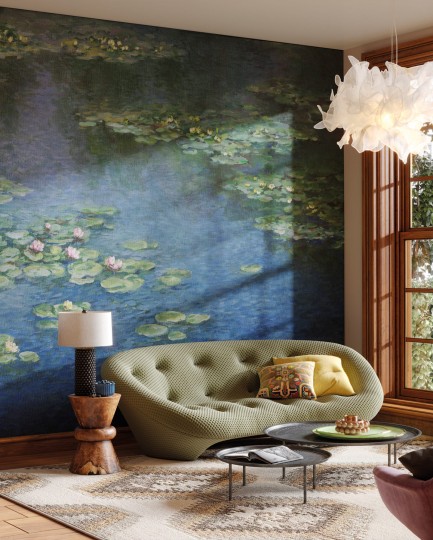Wonderwall 35 0492 03 Rumare - mural lilie wodne