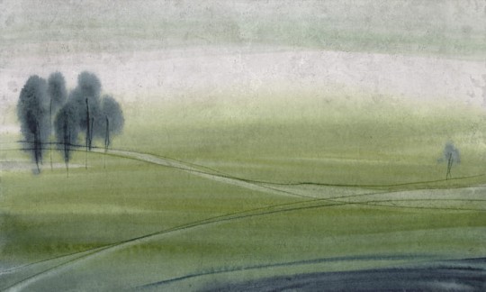 Wonderwall 35 0538 08 Robin - mural łąka