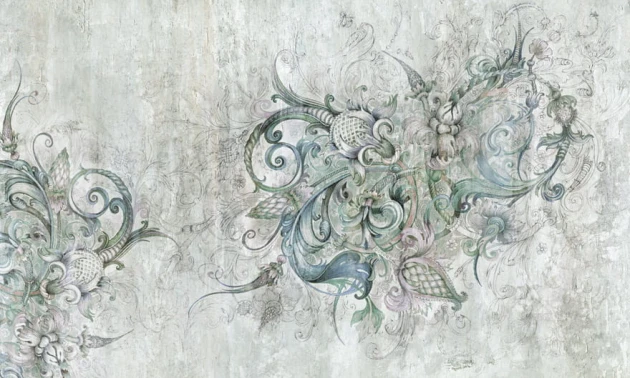 Wonderwall 35 0489 08 Morris - mural geometryczny