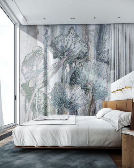 Wonderwall 35 0703 01 Lotos - mural drzewa