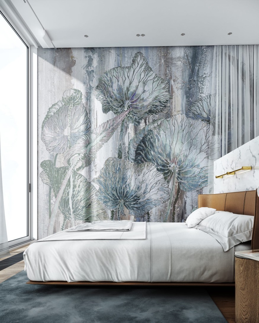 Wonderwall 35 0703 00 Lotos - mural drzewa