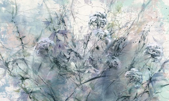 Wonderwall 35 0704 03 Lea - mural w kwiaty