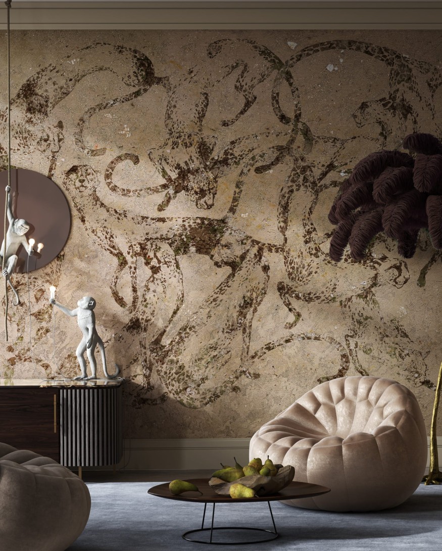 Wonderwall 35 0487 02 Felis - mural gepardy