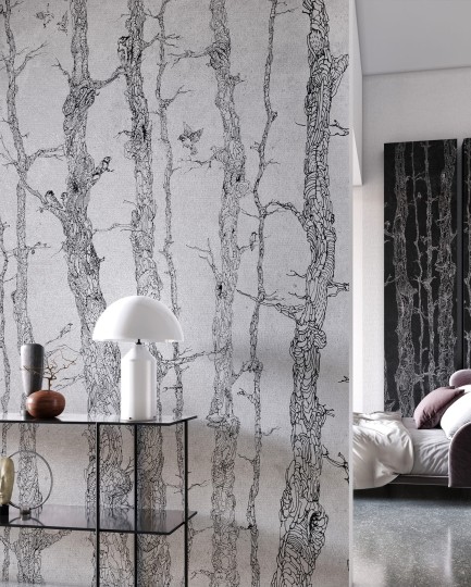 Wonderwall 35 0117 02 Planty - mural drzewa