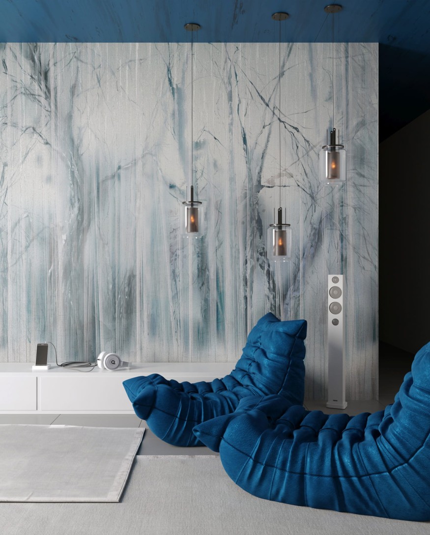 Wonderwall 35 0488 03 Zen - mural drzewa