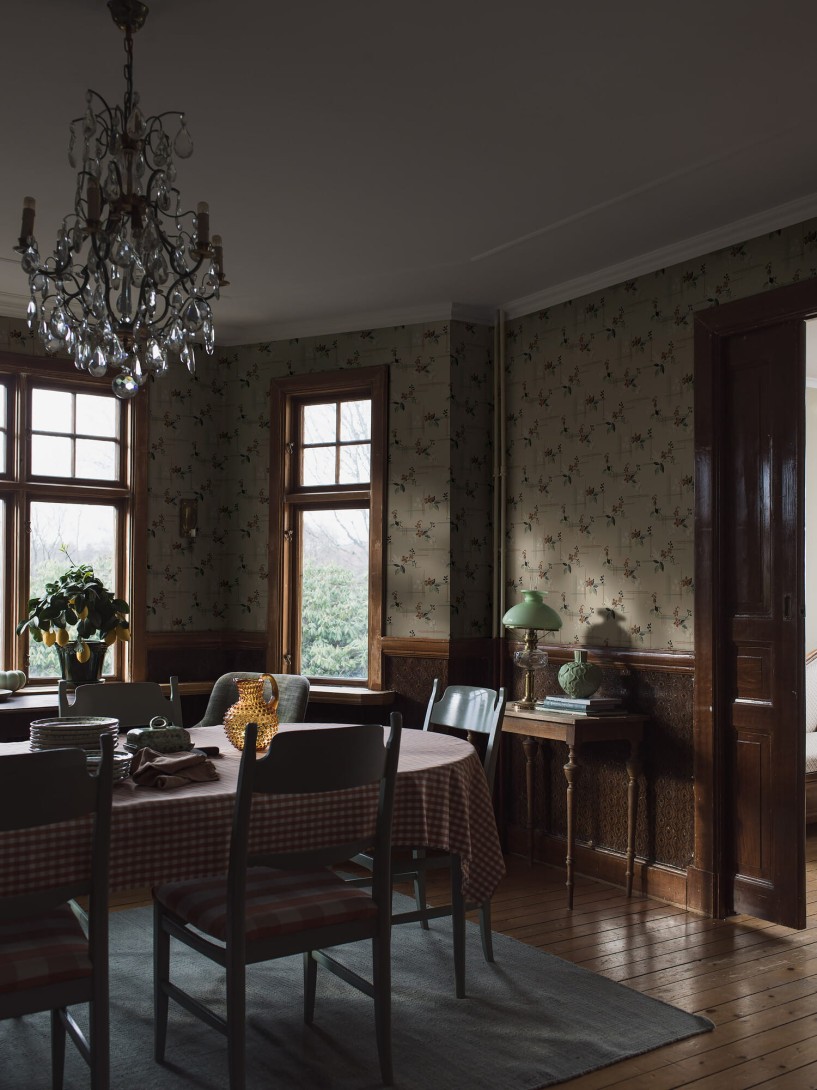 Boras Tapeter 4172 Alla Tiders Hus Salangen - tapeta w kwiaty