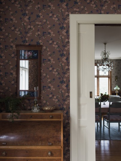 Boras Tapeter 4174 Alla Tiders Hus Tradgardsstaden - tapeta kwitnąca wiśnia