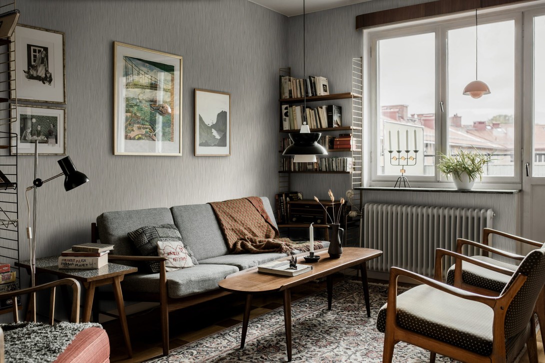 Boras Tapeter 4178 Alla Tiders Hus Angby - tapeta minimalistyczna o geometrycznym wzorze