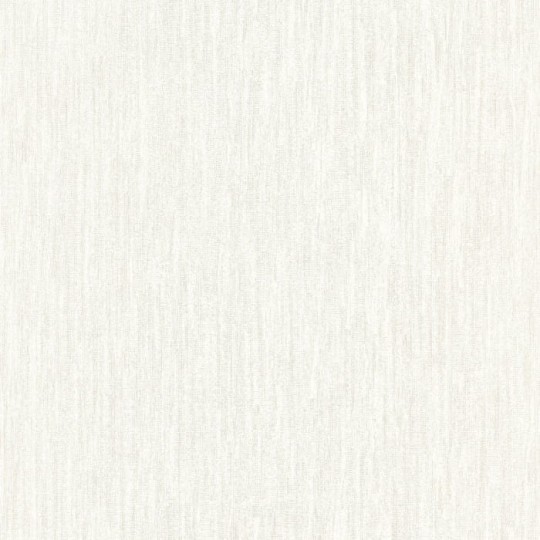 Casadeco 87540133 Textiles Voile De Lin Blanc Neige - tapeta imitująca woal