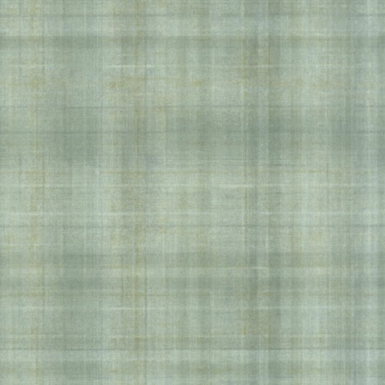 Casadeco 87697439 Textiles Tartan Vert Sauge - tapeta w kratkę
