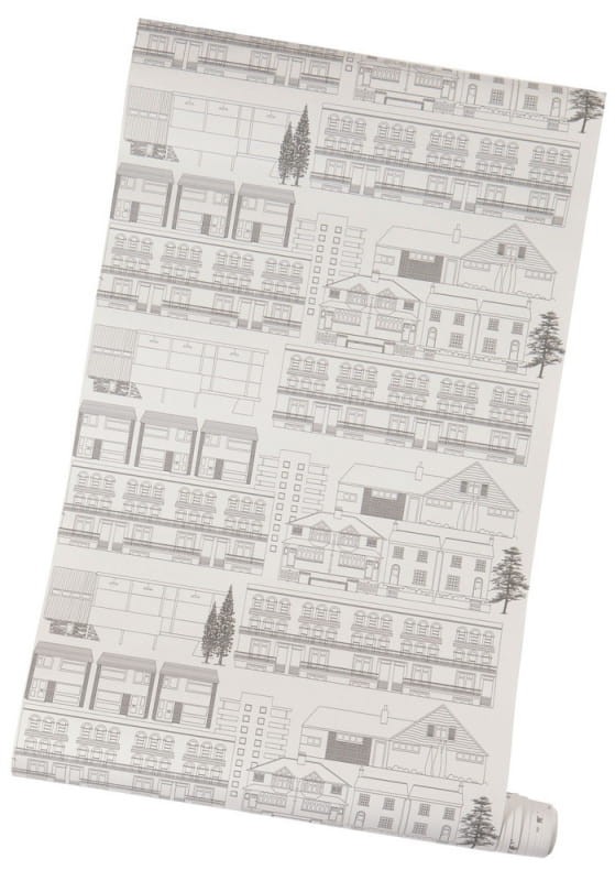 Tapeta Mini Moderns Do you live in a town? AZDPT001CO Concrete      