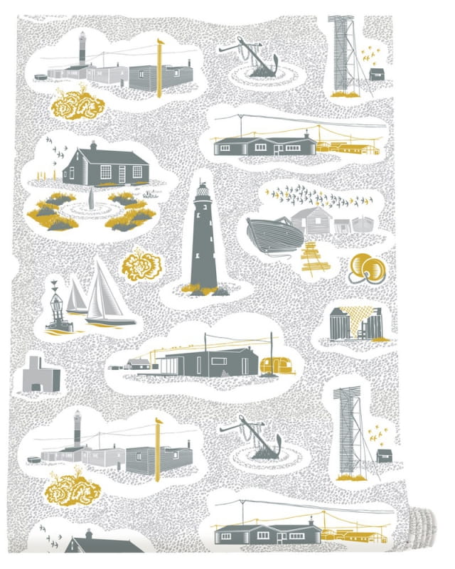 Tapeta Mini Moderns Dungeness AZDPT023CO Concrete