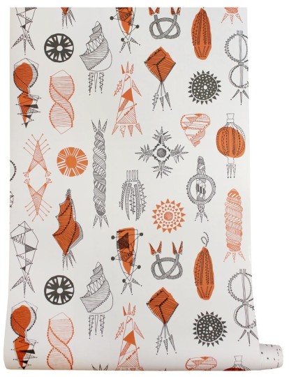 Tapeta Mini Moderns Equinox AZDPT026HO Harvest Orange