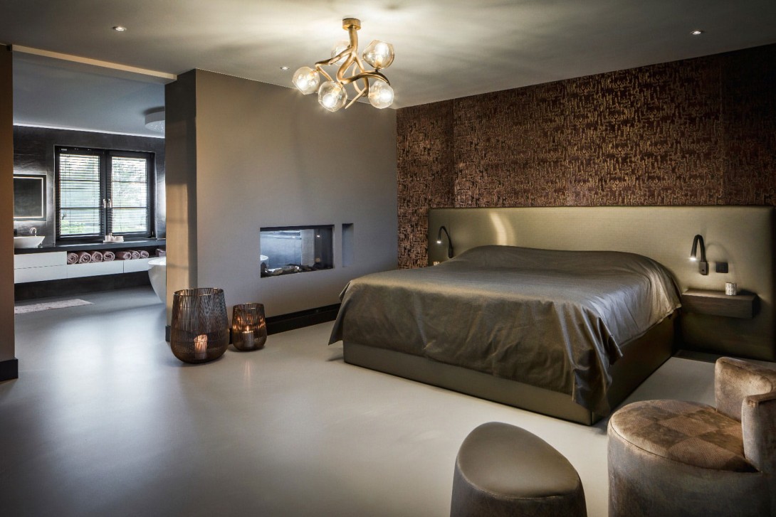 Dutch Walltextile Company 07 The New Collection Colors Caribou - tapeta żakardowa z przetarciami