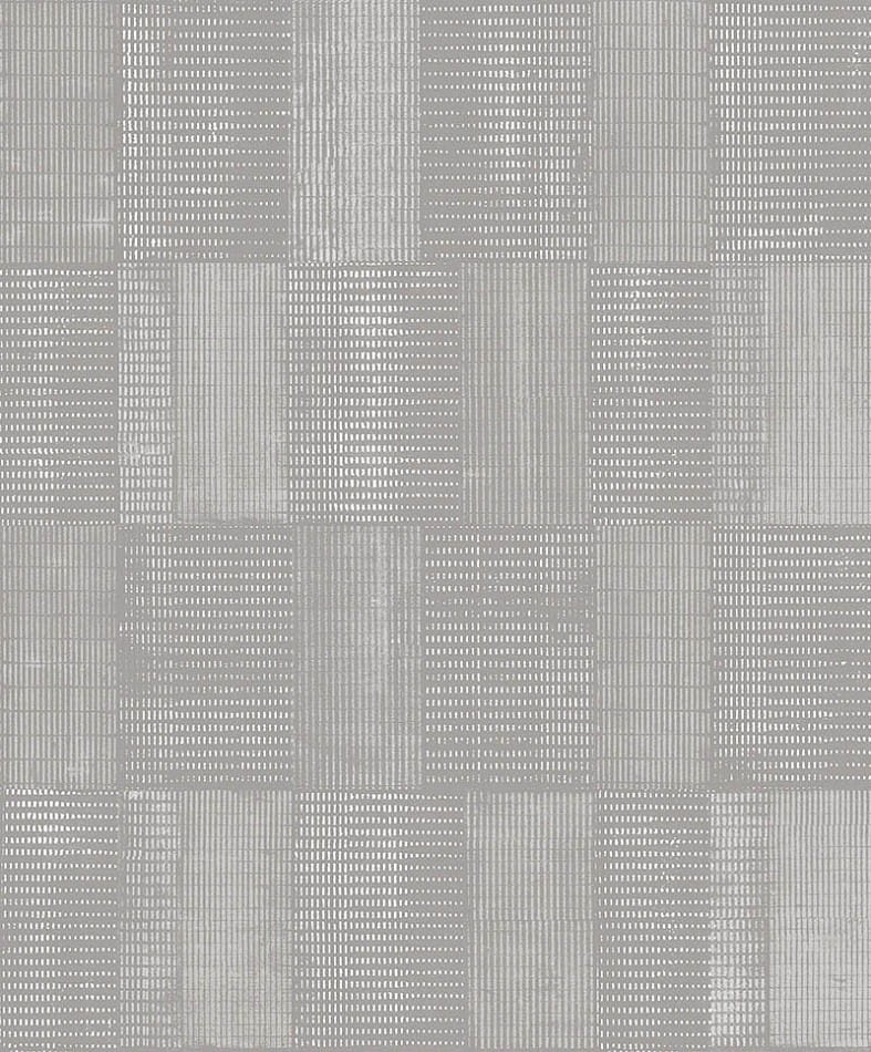 Khroma SUM302 Summer Gyan Silver - tapeta geometryczna