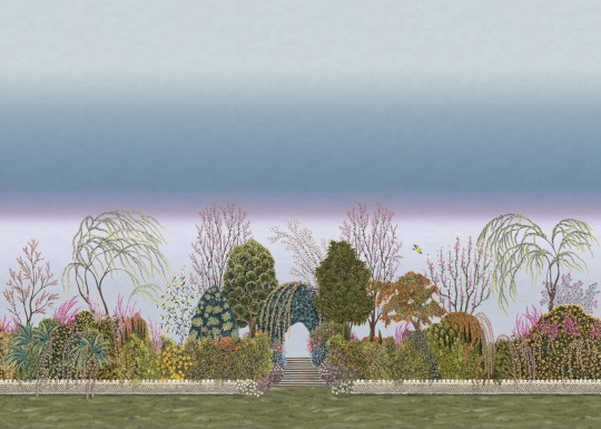 Cole&Son 120/4010 The Gardens Reverie - mural roślinna oaza (zestaw 2 rolek)