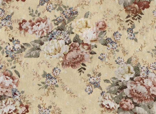 Boras Tapeter 9401W Studio Blossom II - mural w kwiaty